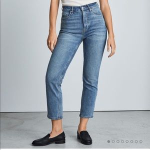EVERLANE-The Original Cheeky Jean 26 - Mid Blue - Ankle